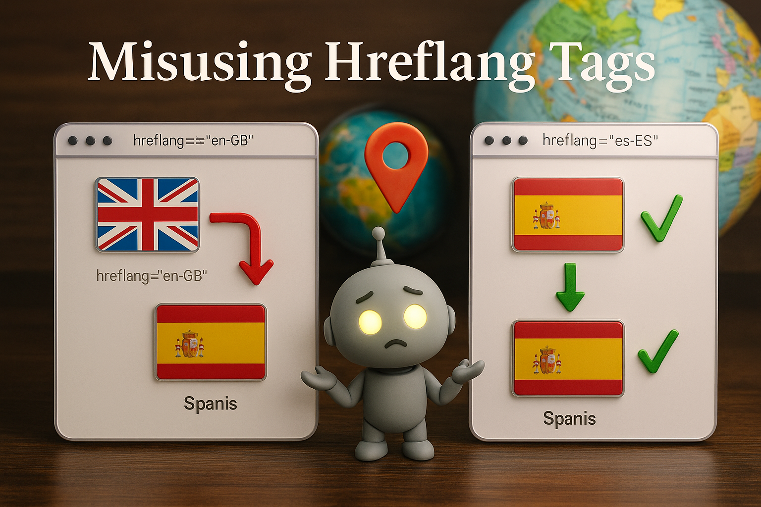 Mistake #1: Misusing Hreflang Tags — Sending the Wrong Page to the Wrong Market
