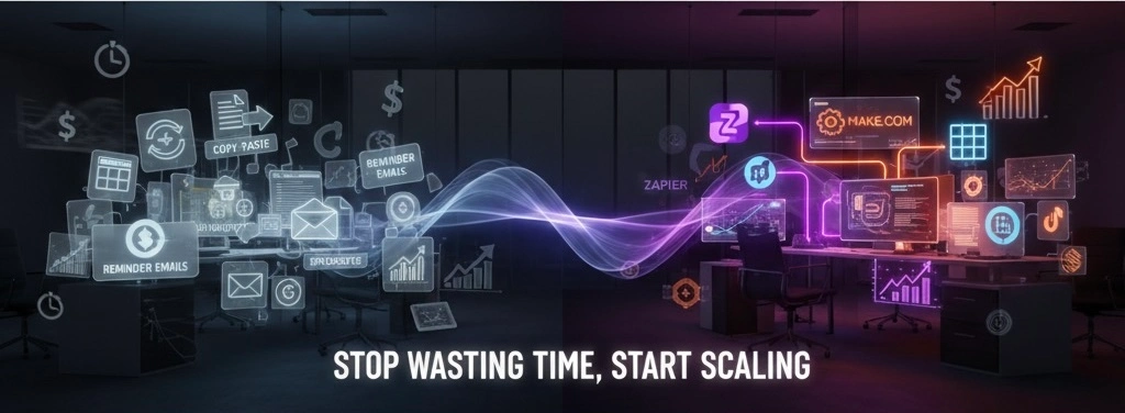 5 Repetitive Tasks Secretly Killing Your Profitability" (Pain Point Cluster)