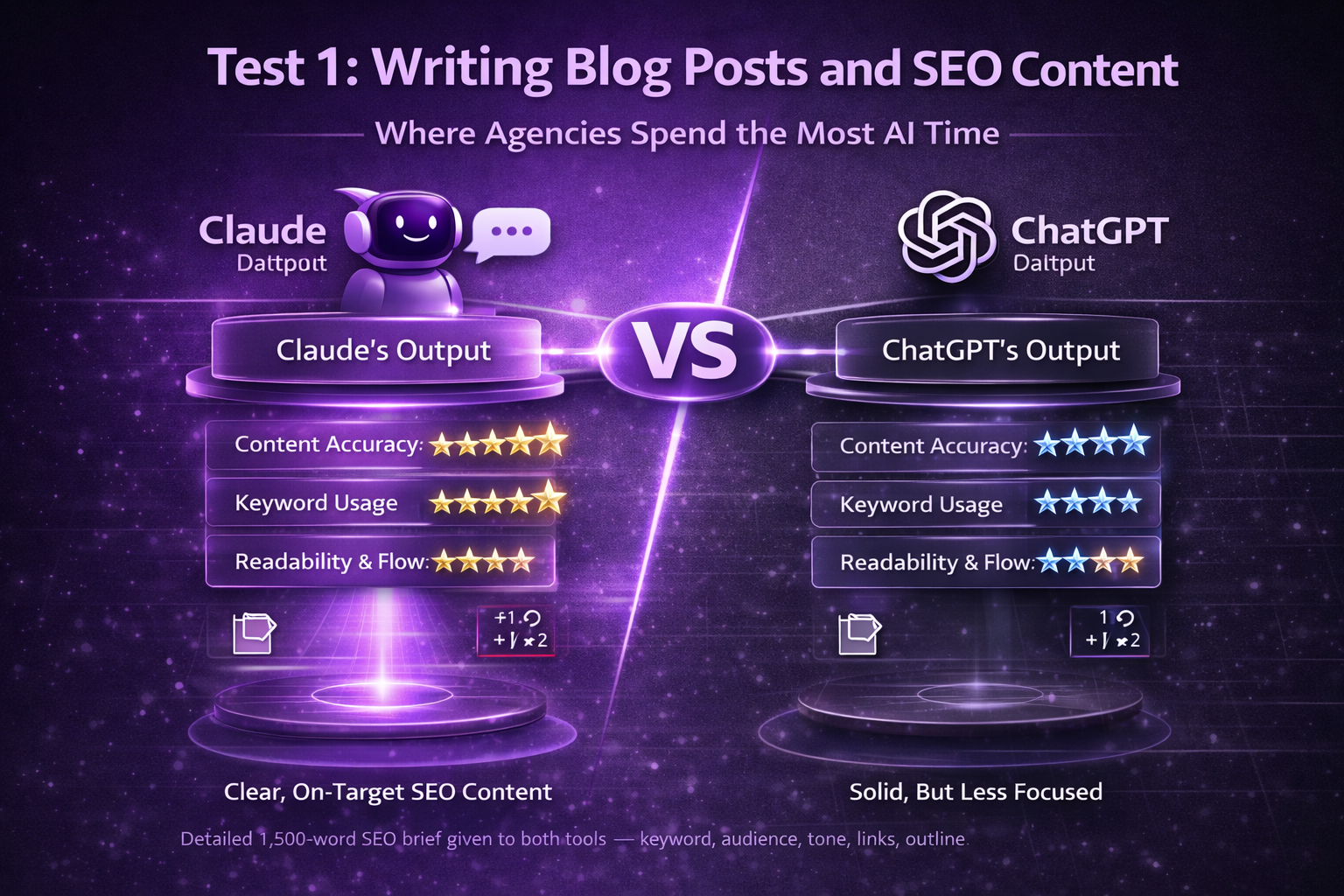 Claude vs ChatGPT for Writing Blog Posts