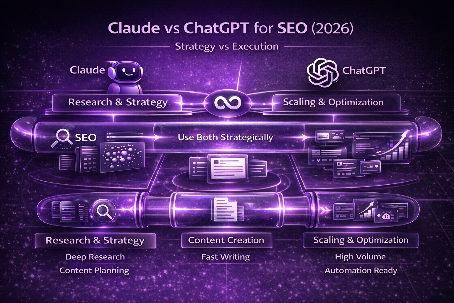 Is Claude or ChatGPT better for SEO content